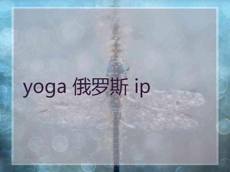 yoga 俄罗斯 ip