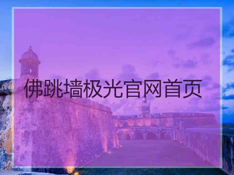 佛跳墙极光官网首页