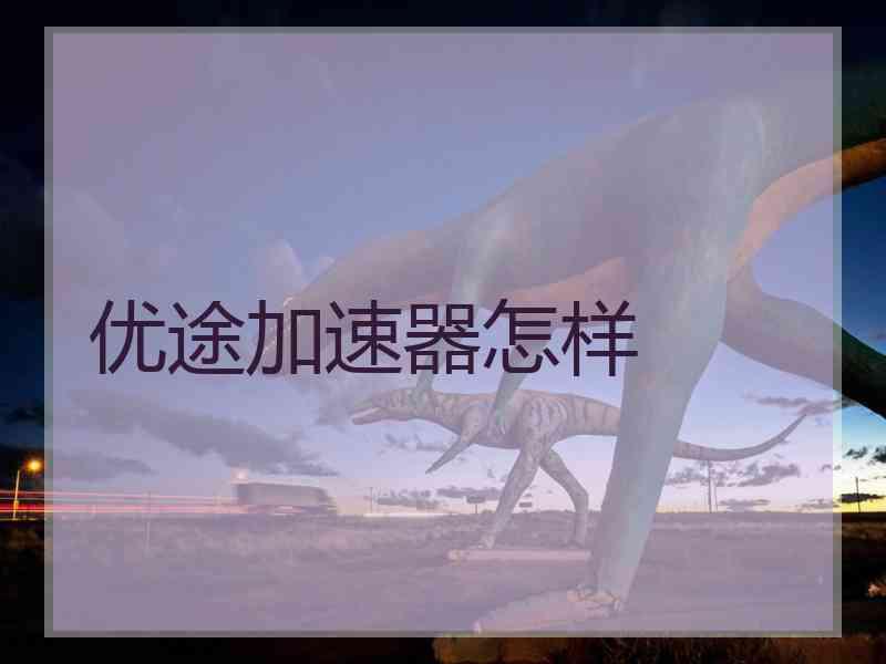 优途加速器怎样
