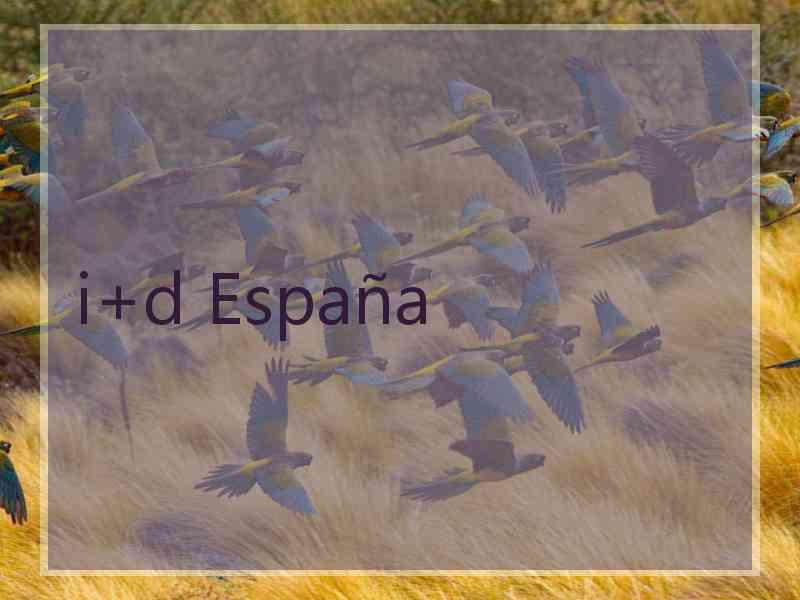 i+d España