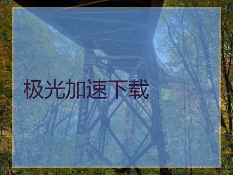 极光加速下载