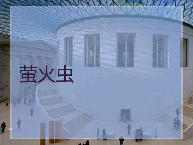 萤火虫