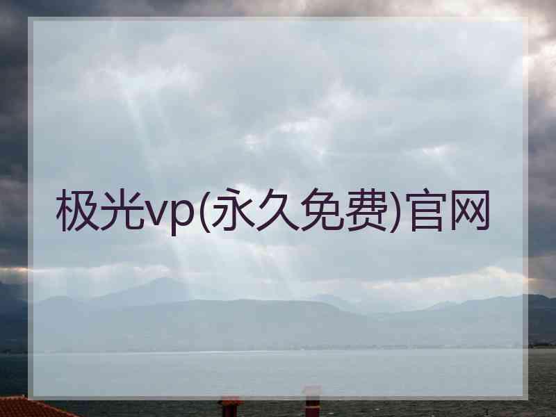 极光vp(永久免费)官网