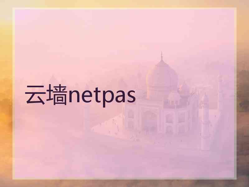 云墙netpas