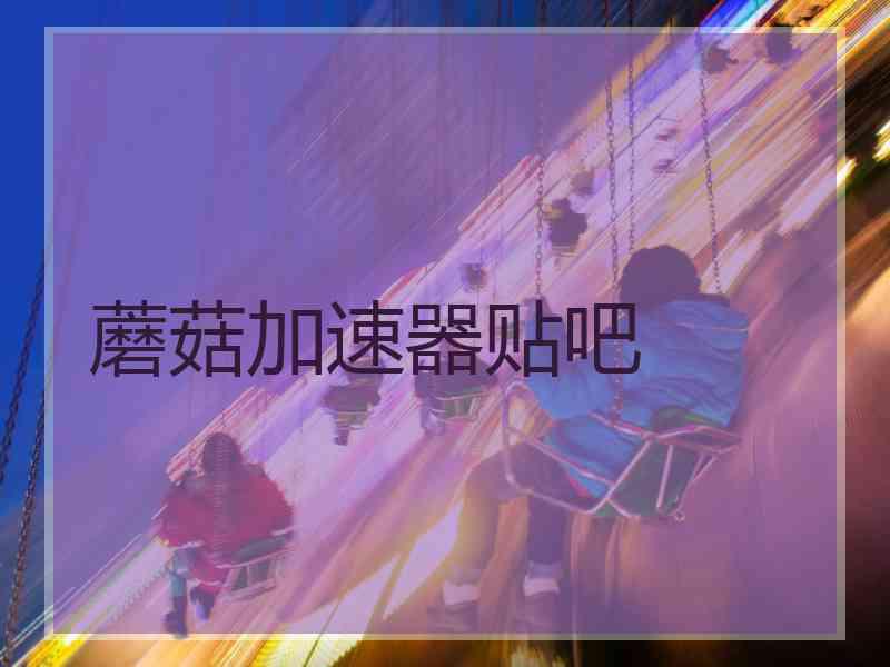 蘑菇加速器贴吧