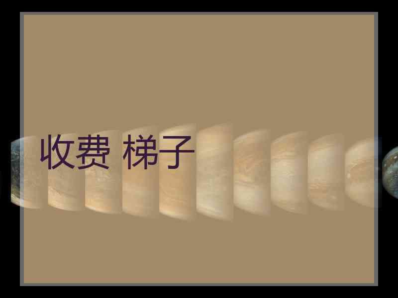 收费 梯子
