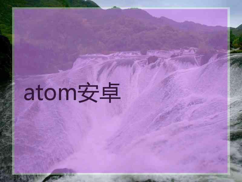 atom安卓
