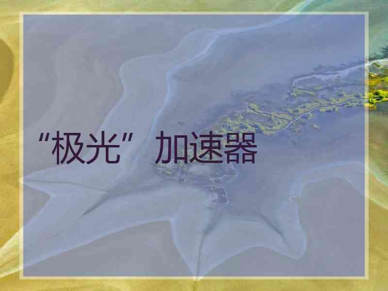 “极光”加速器