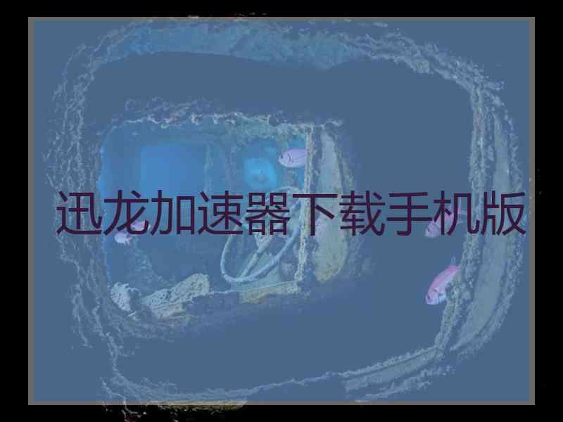 迅龙加速器下载手机版