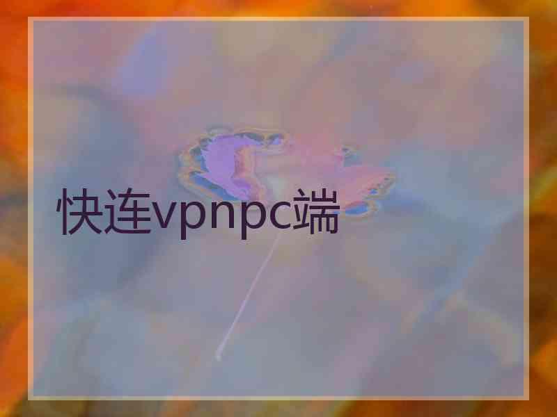 快连vpnpc端