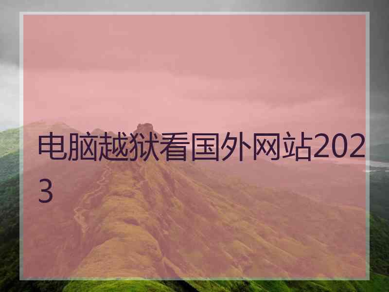 电脑越狱看国外网站2023