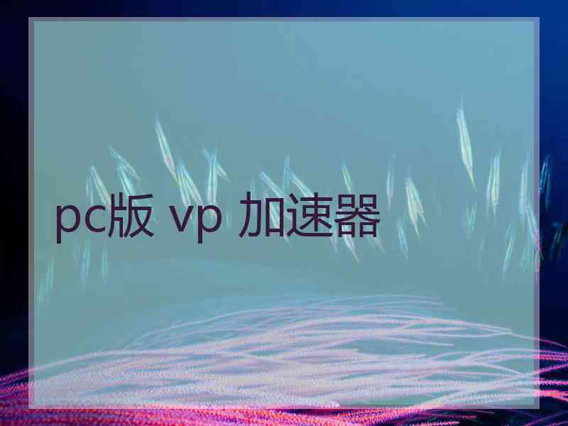 pc版 vp 加速器
