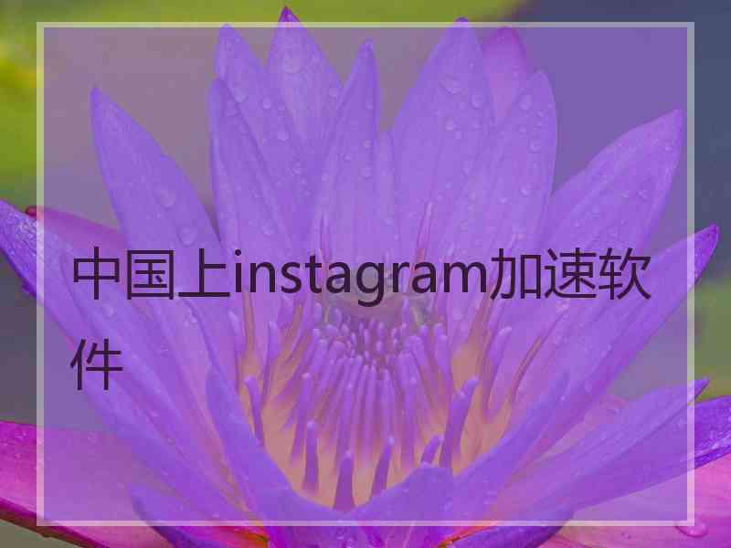 中国上instagram加速软件