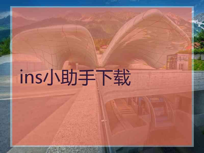 ins小助手下载
