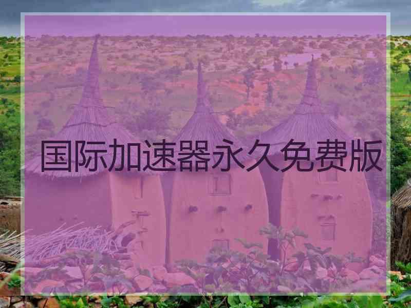 国际加速器永久免费版