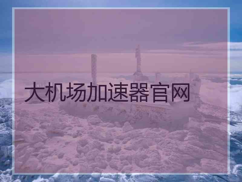 大机场加速器官网