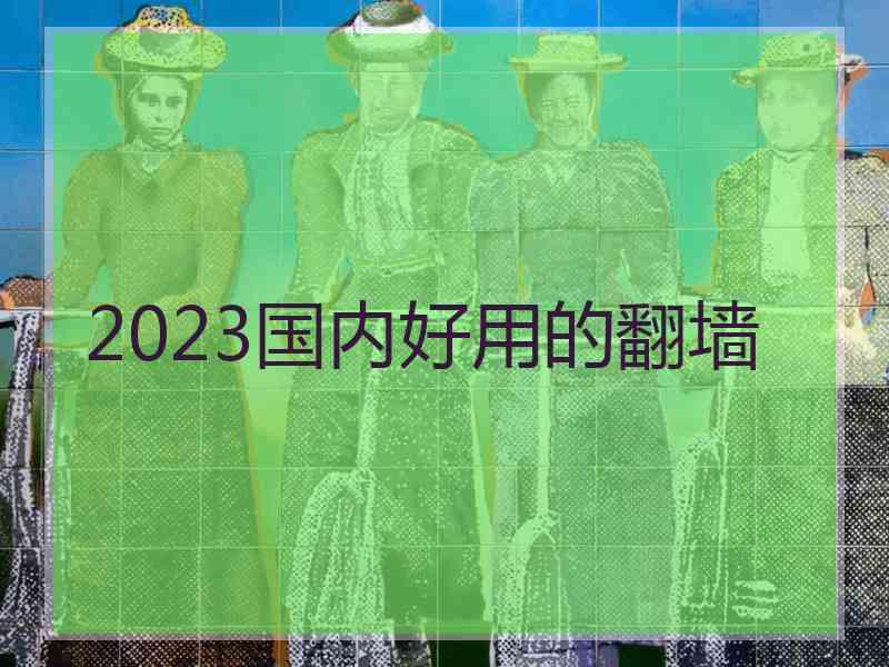 2023国内好用的翻墙