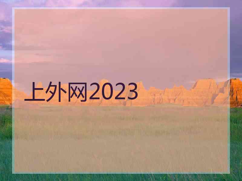 上外网2023