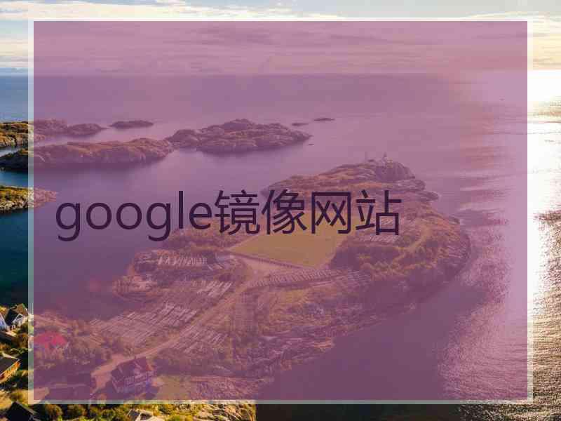 google镜像网站