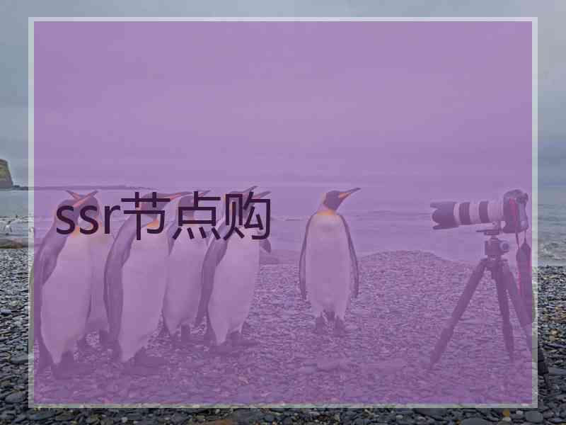 ssr节点购