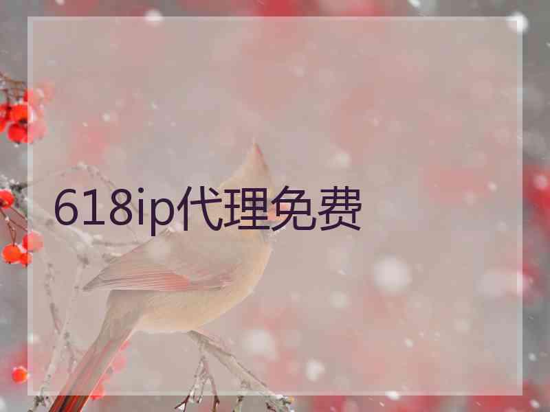 618ip代理免费