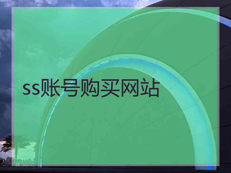 ss账号购买网站