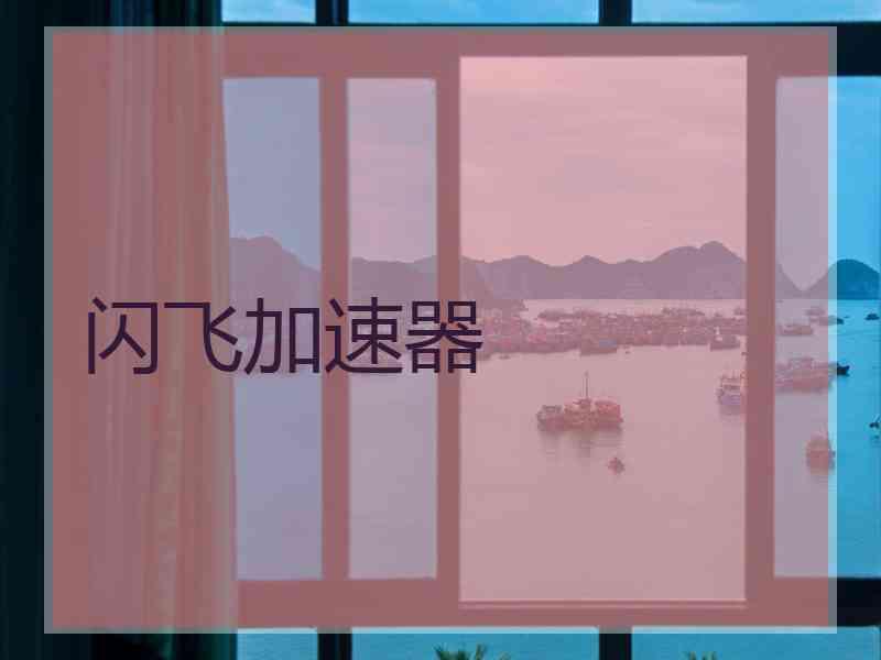 闪飞加速器