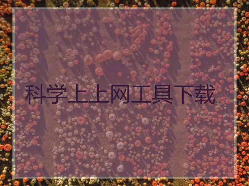 科学上上网工具下载