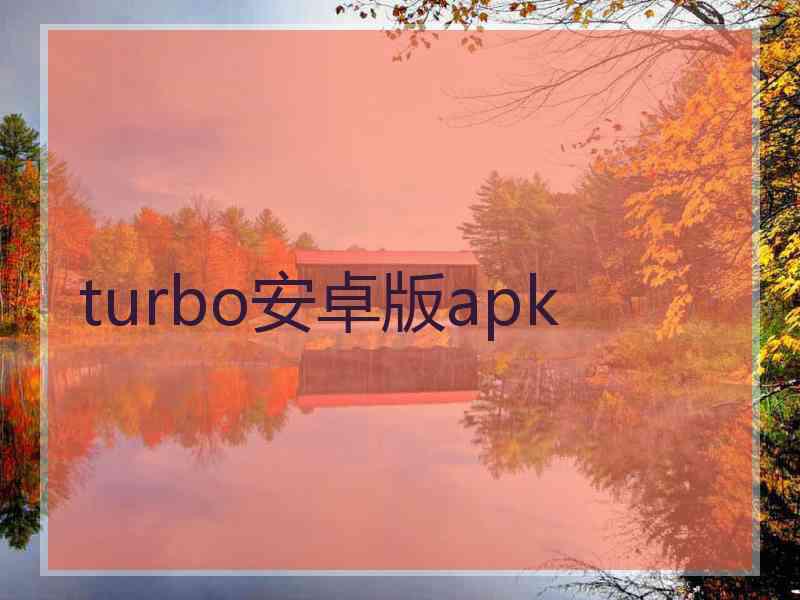 turbo安卓版apk