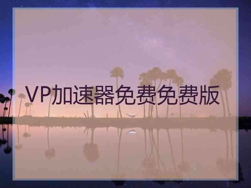 VP加速器免费免费版
