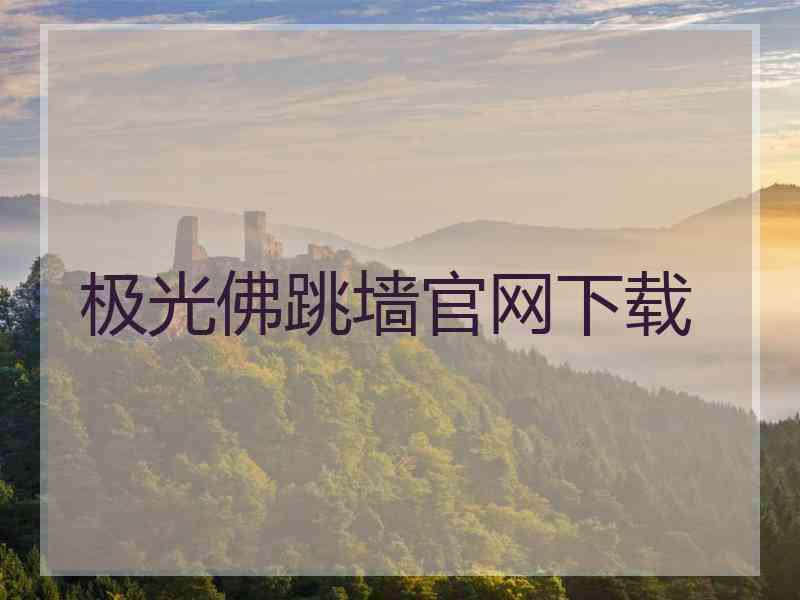 极光佛跳墙官网下载