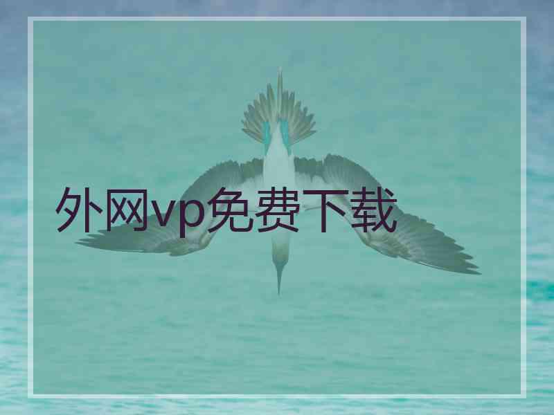外网vp免费下载