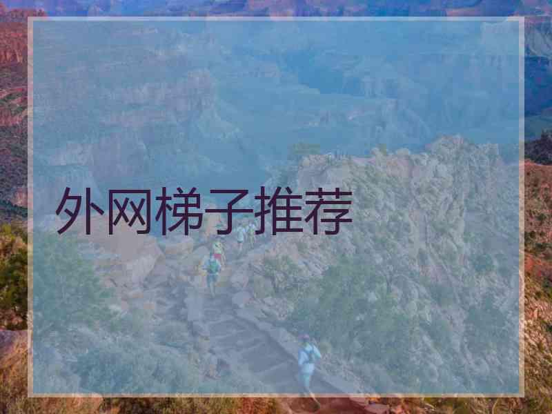 外网梯子推荐
