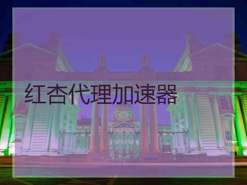 红杏代理加速器
