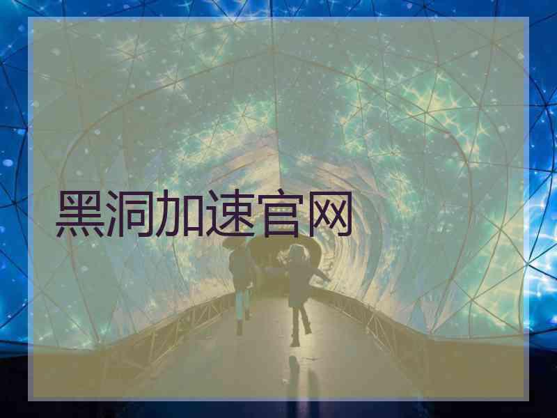黑洞加速官网