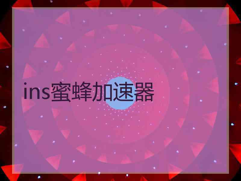 ins蜜蜂加速器