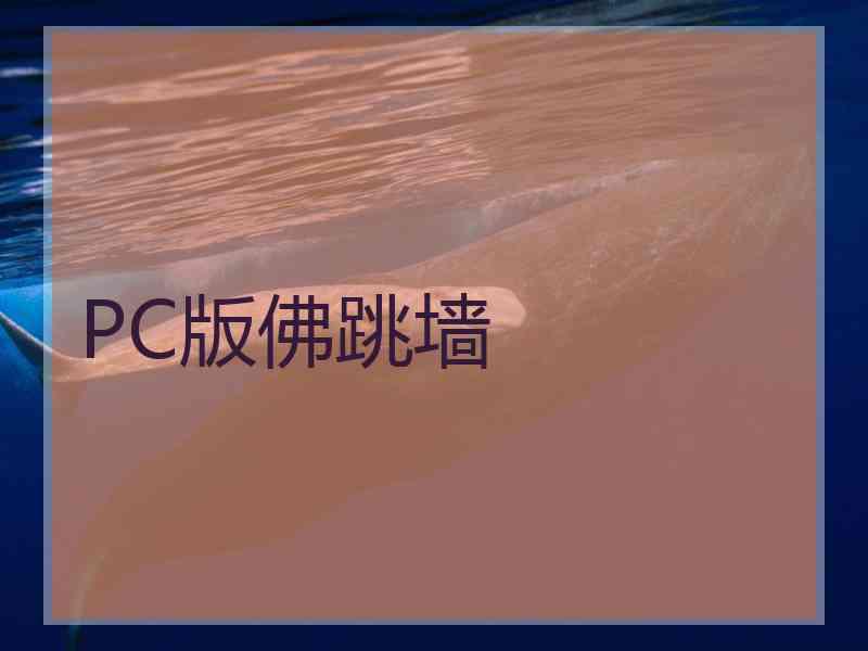 PC版佛跳墙