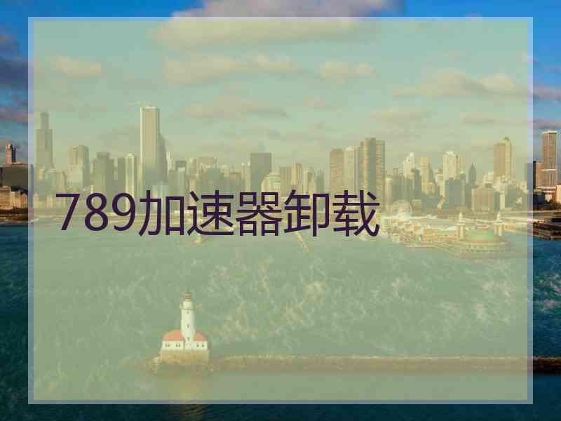 789加速器卸载