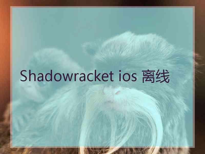 Shadowracket ios 离线