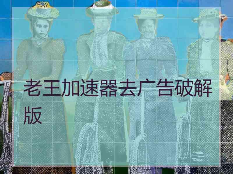 老王加速器去广告破解版