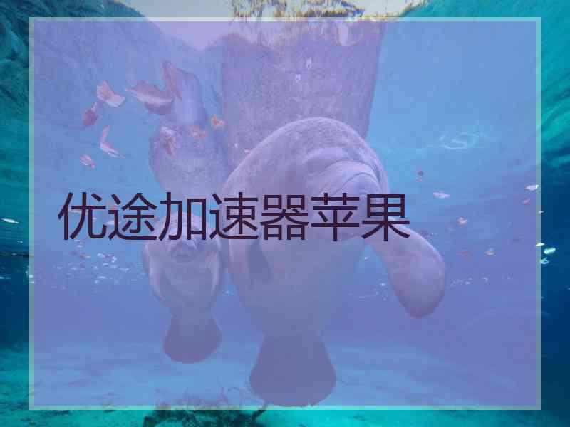 优途加速器苹果