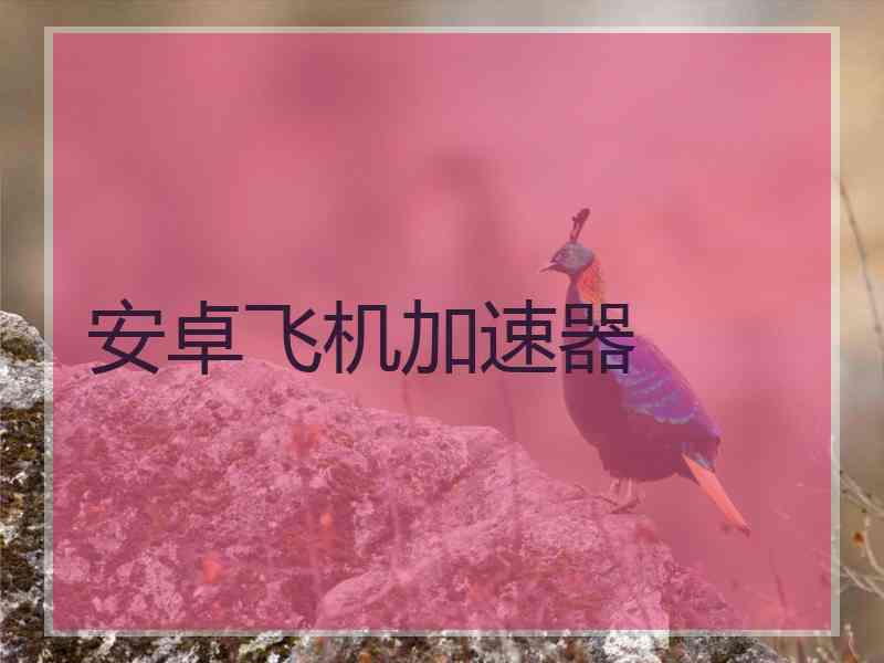 安卓飞机加速器