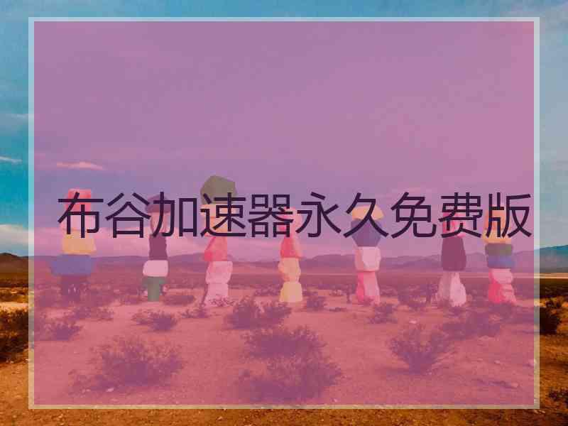 布谷加速器永久免费版