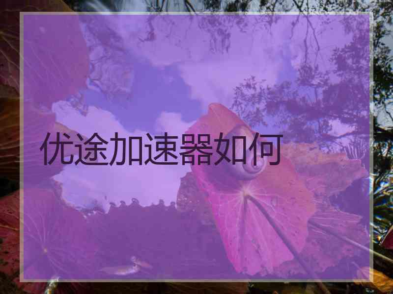 优途加速器如何