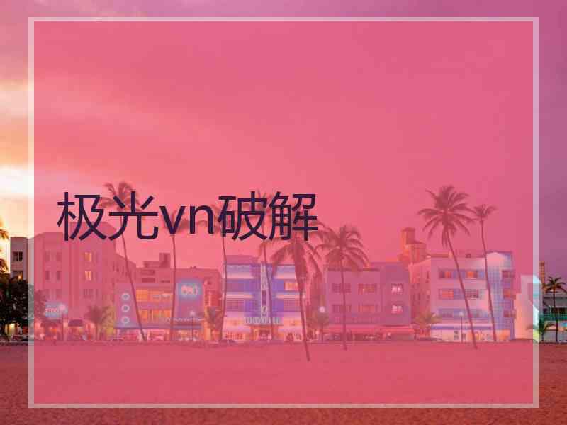 极光vn破解