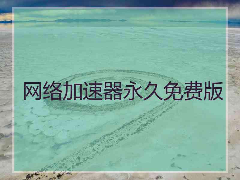 网络加速器永久免费版