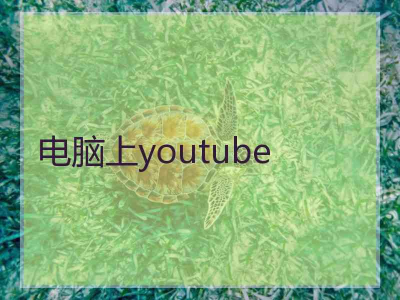 电脑上youtube
