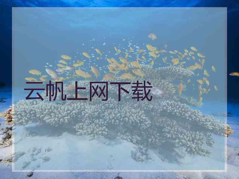 云帆上网下载