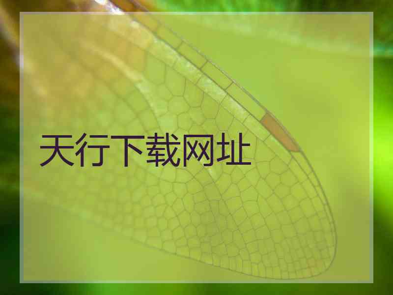 天行下载网址