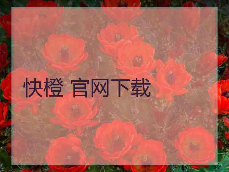 快橙 官网下载